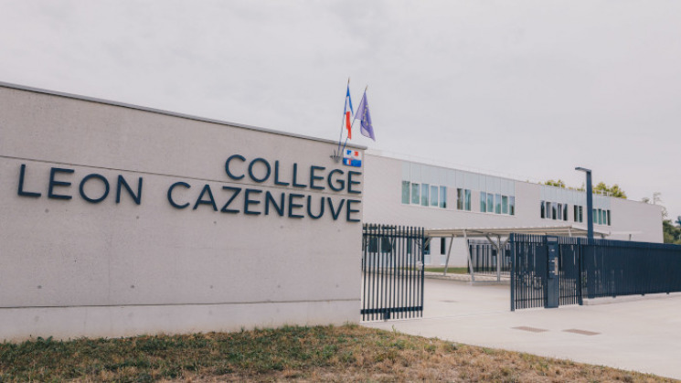 Miniature collège Léon Cazeneuve, Isle-en-Dodon