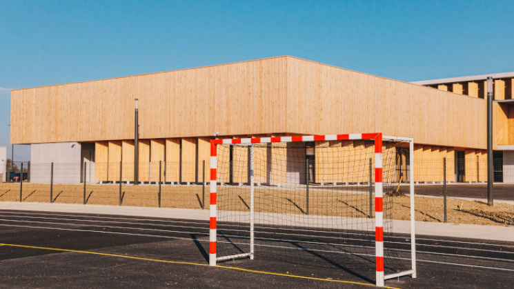 Travaux du collège de Cintegabelle