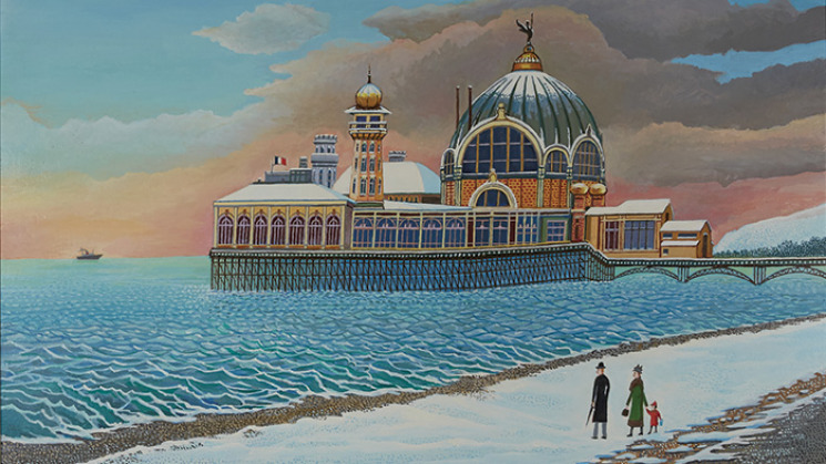 Détail d'une oeuvre de Lucien Vieillard (3)