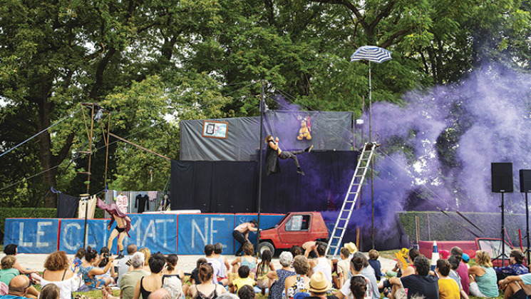 Compagnie CirkVOST à Laréole pour le Festival 31 Notes d'été 2022