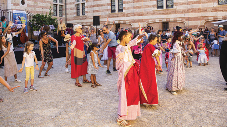 Bal costumé au château de Laréole