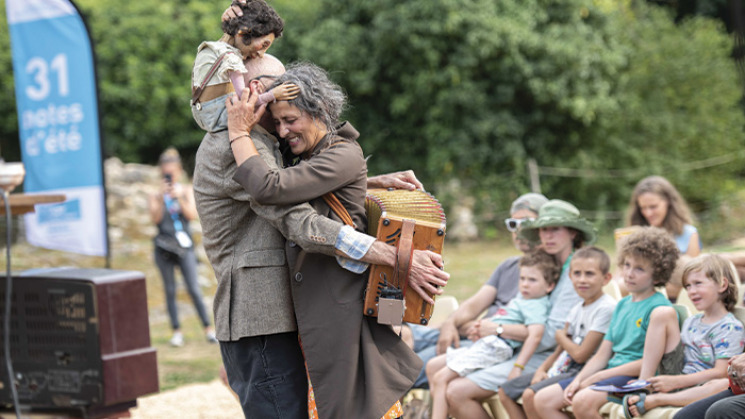 Caffe sola de la compagnie Mano libre dans le cadre du Festival 31 Notes d'été