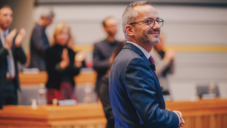 Sébastien Vincini, président du Conseil départemental