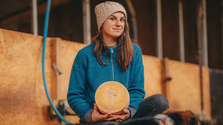 Marion Cullen, fromagère à Verfeil