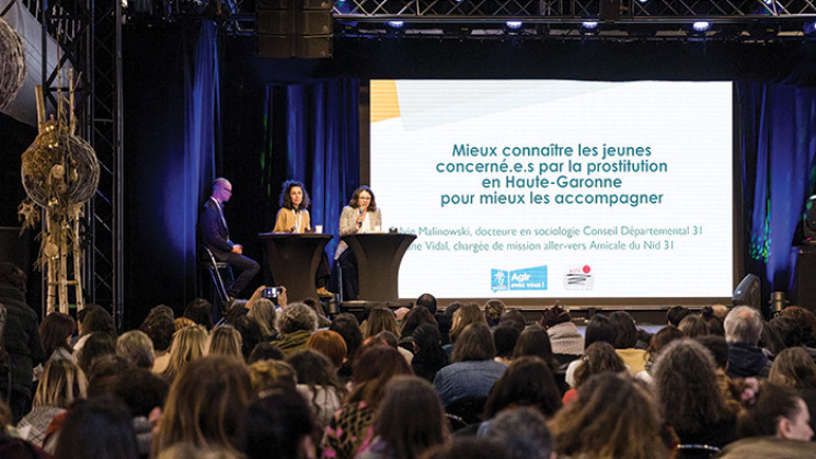 Colloque sur la prostitution juvénile co-organisé l’Amicale du Nid 31, l’EMAC 31 et le RAP 31.