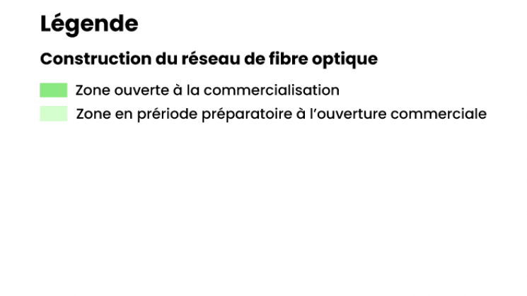 Légende carte fibre