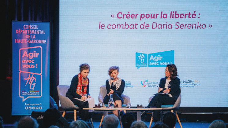 Table ronde avec Daria Serenko : “Créer pour la liberté : le combat de Daria Serenko”