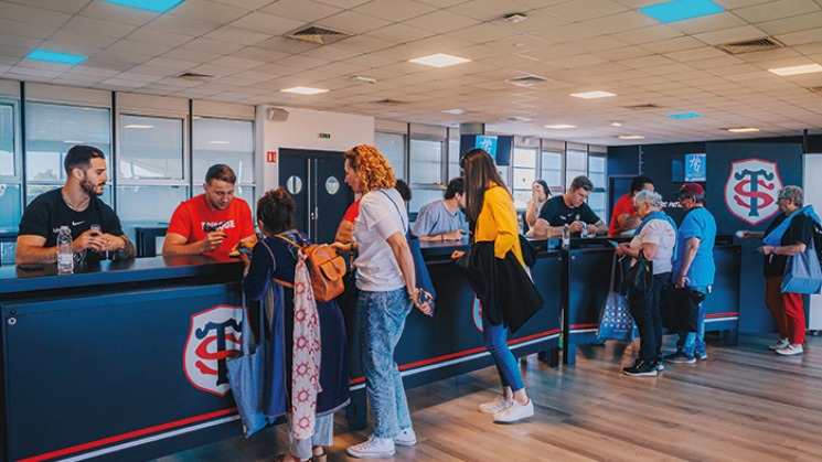 Rencontre Stade Toulousain et haut-garonnais accompagnés par le Conseil départemental