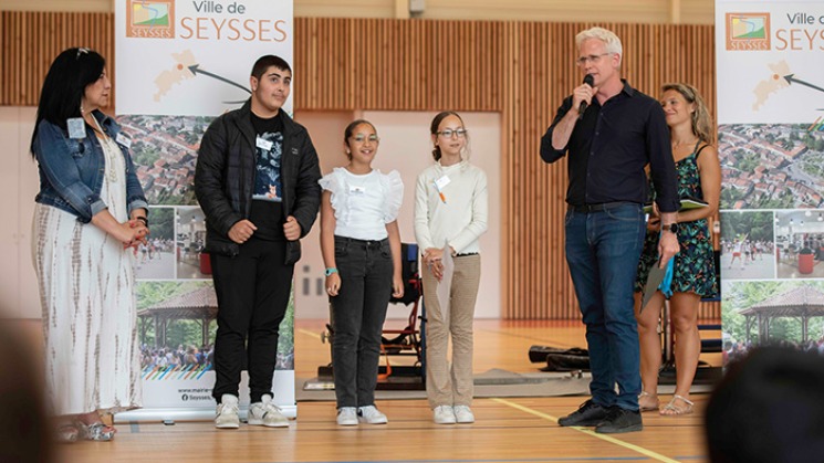 Trois jeunes faisaient partie du jury