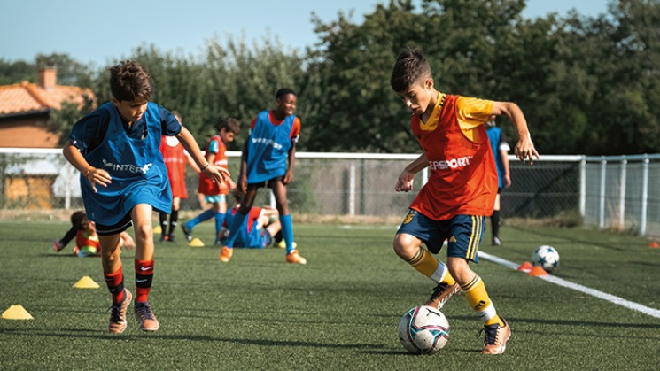 Les jeunes joueurs de l'AC Garona.