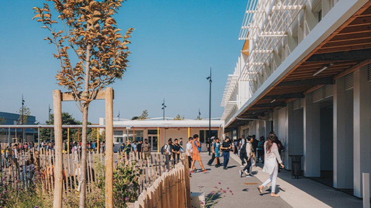 Le collège Rosa Parks rénové