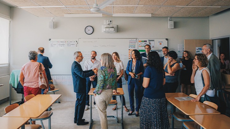 Le collège Rosa Parks rénové