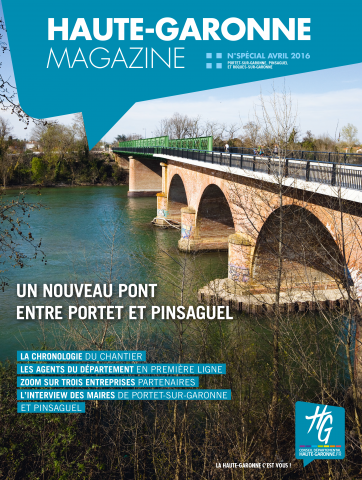 Une du Haute-Garonne Magazine, spécial avril 2016