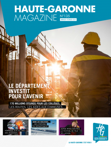 Une du Haute-Garonne Magazine numéro 135