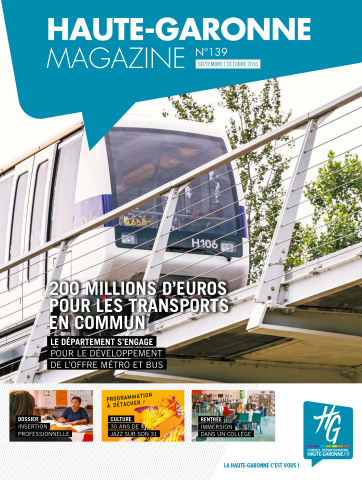 Une du Haute-Garonne Magazine numéro 139