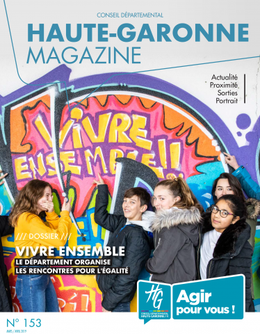 Une du Haute-Garonne Magazine numéro 153