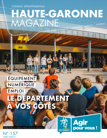 Une du Haute-Garonne Magazine numéro 157