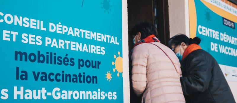 Ouverture du centre de vaccination de Villefranche de Lauragais