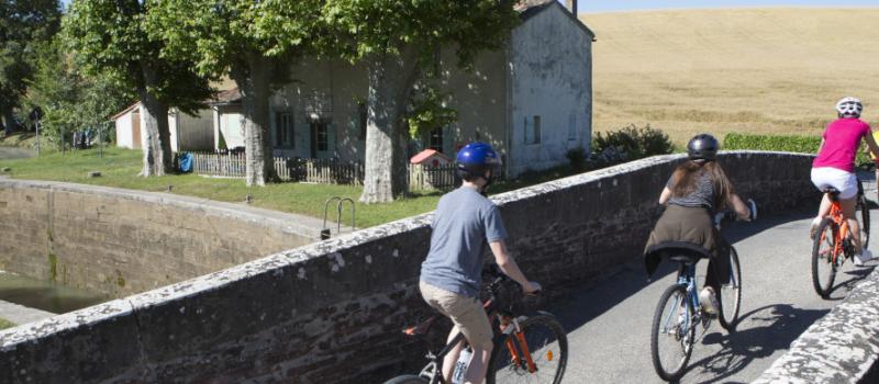 canal du midi à vélo