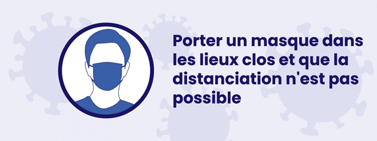 Gestes barrières : porter un masque